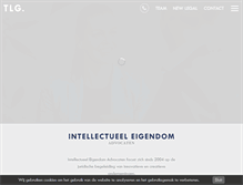 Tablet Screenshot of intellectueeleigendomadvocaten.nl